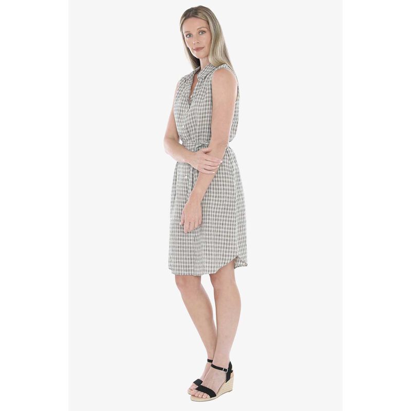 Jump Grid Check Dress image number 3